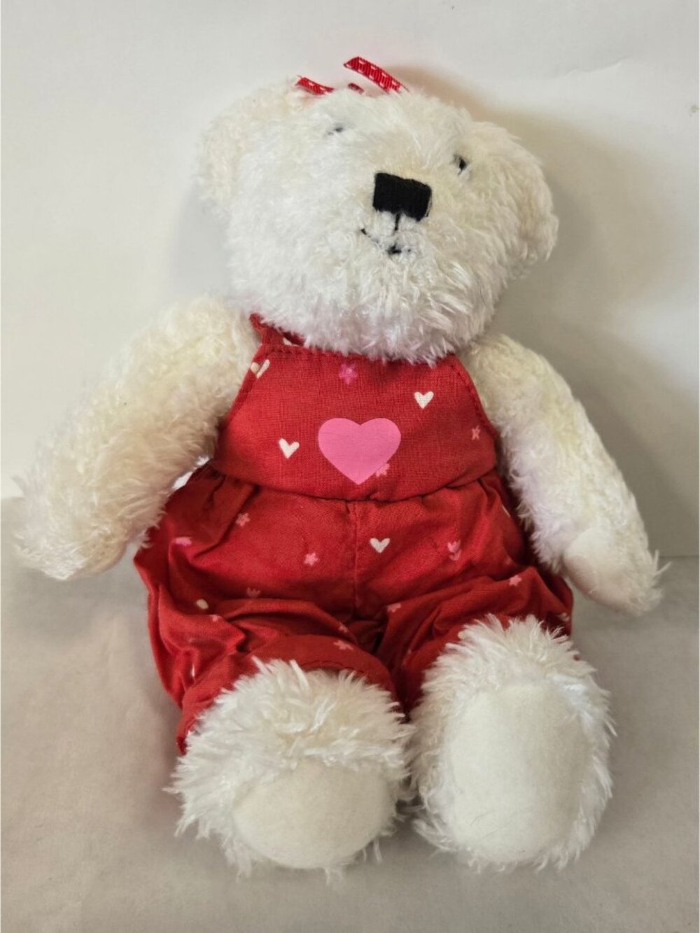 Vintage Hallmark Magnetic Valentine's Day Kissing Bear Hearts Flowers Ballons